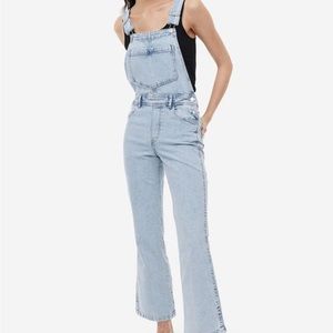 Denim Overalls Flare